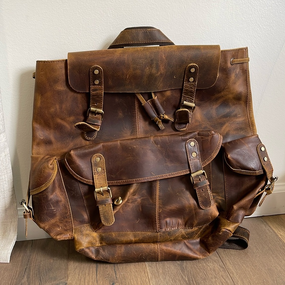Leather Backpack